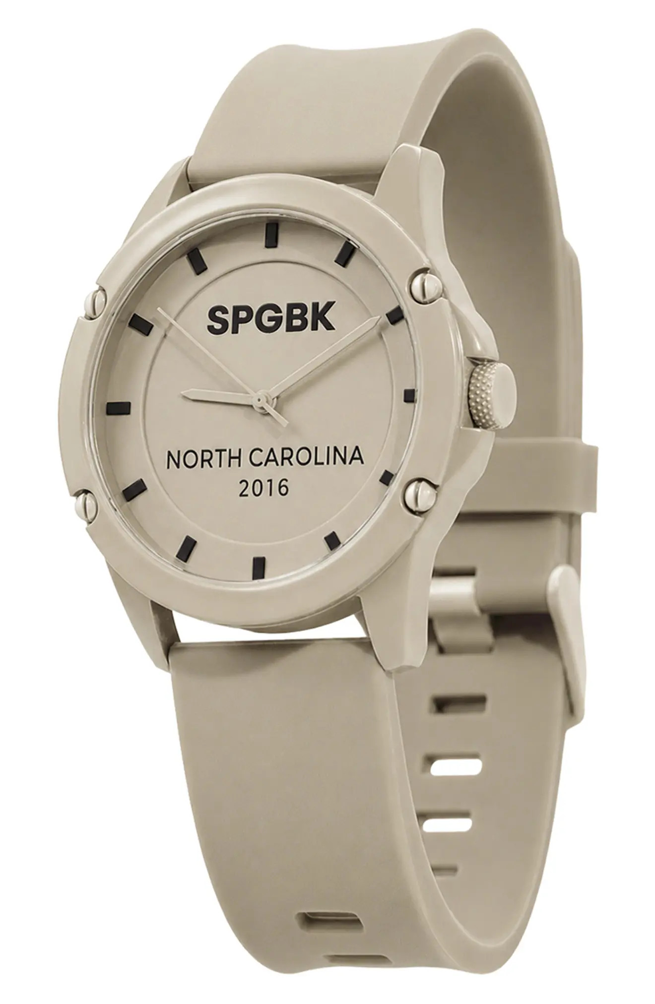 Sugar Cookie Silicone Strap Watch, 44mm case | Nordstrom | Nordstrom