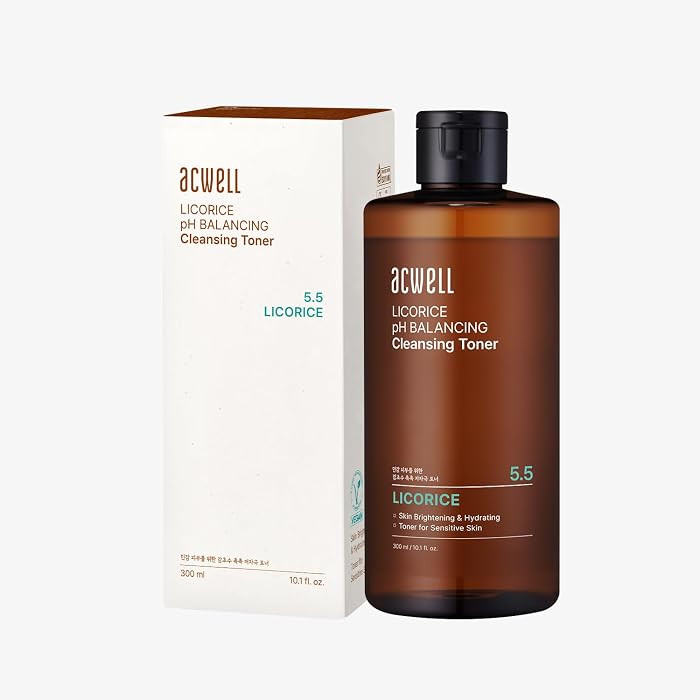 ACWELL Licorice pH Balancing Cleansing Toner 10.14 fl.oz. - PH5.5 Hydrating Makeup Cleansing Astr... | Amazon (US)