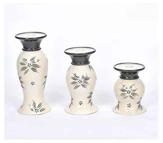 Make Your Selection: Temp-tations Set of 3 Reversible Pedestals | QVC