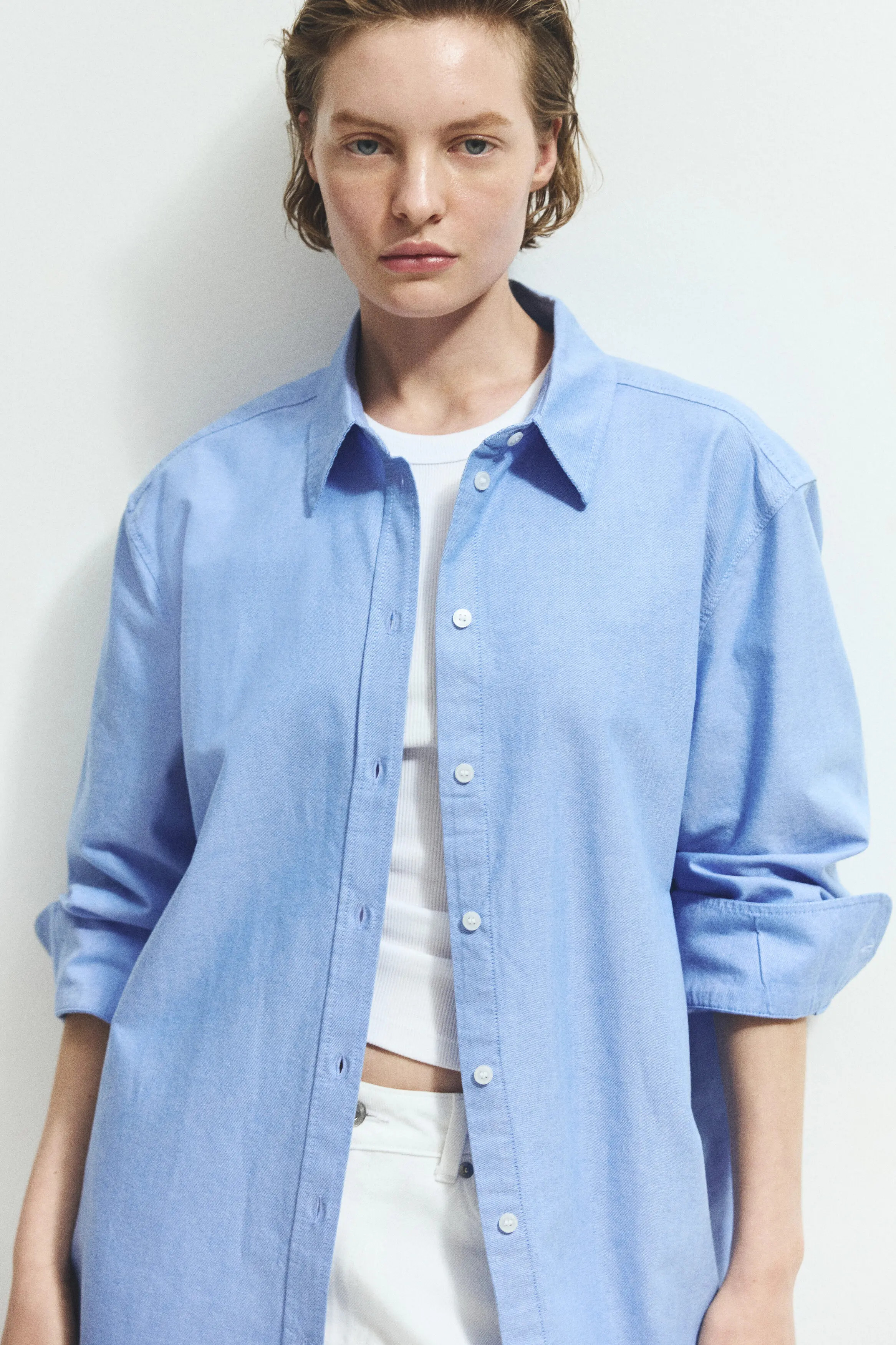 H&M Oxford Shirt (Women) | Nordstrom | Nordstrom