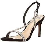 Vince Camuto Women's Footwear Women's Luanna Crystal Strap High Heel Sandal Heeled, Black, 10 | Amazon (US)