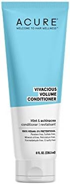 Acure ACURE Vivacious Volume Conditioner - & Echinacea 100% Vegan, White/Blue, Mint, 8 Fl Oz | Amazon (US)