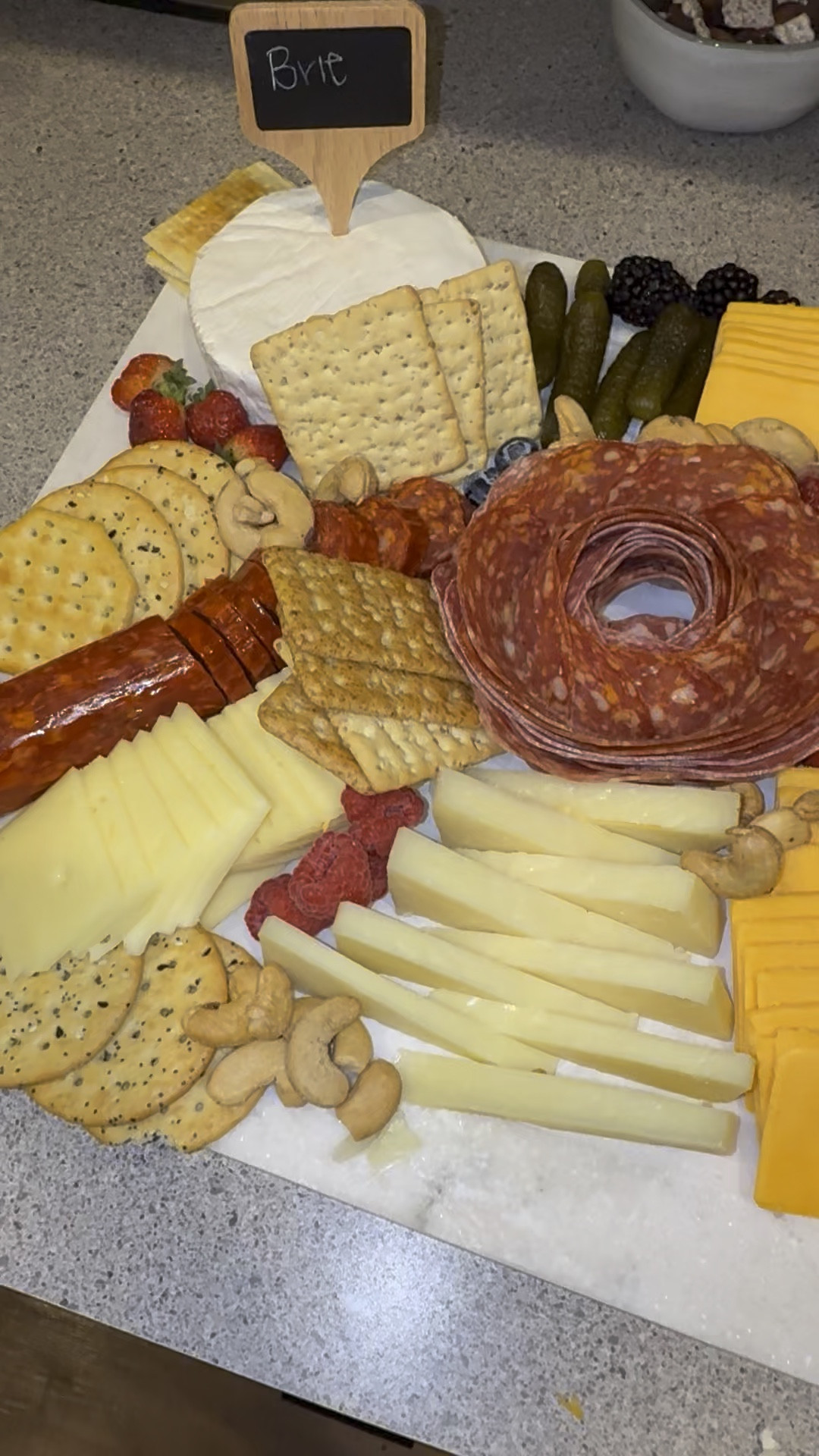 The most beautiful marble charcuterie board! 

#LTKOver40 #LTKHome #LTKHoliday