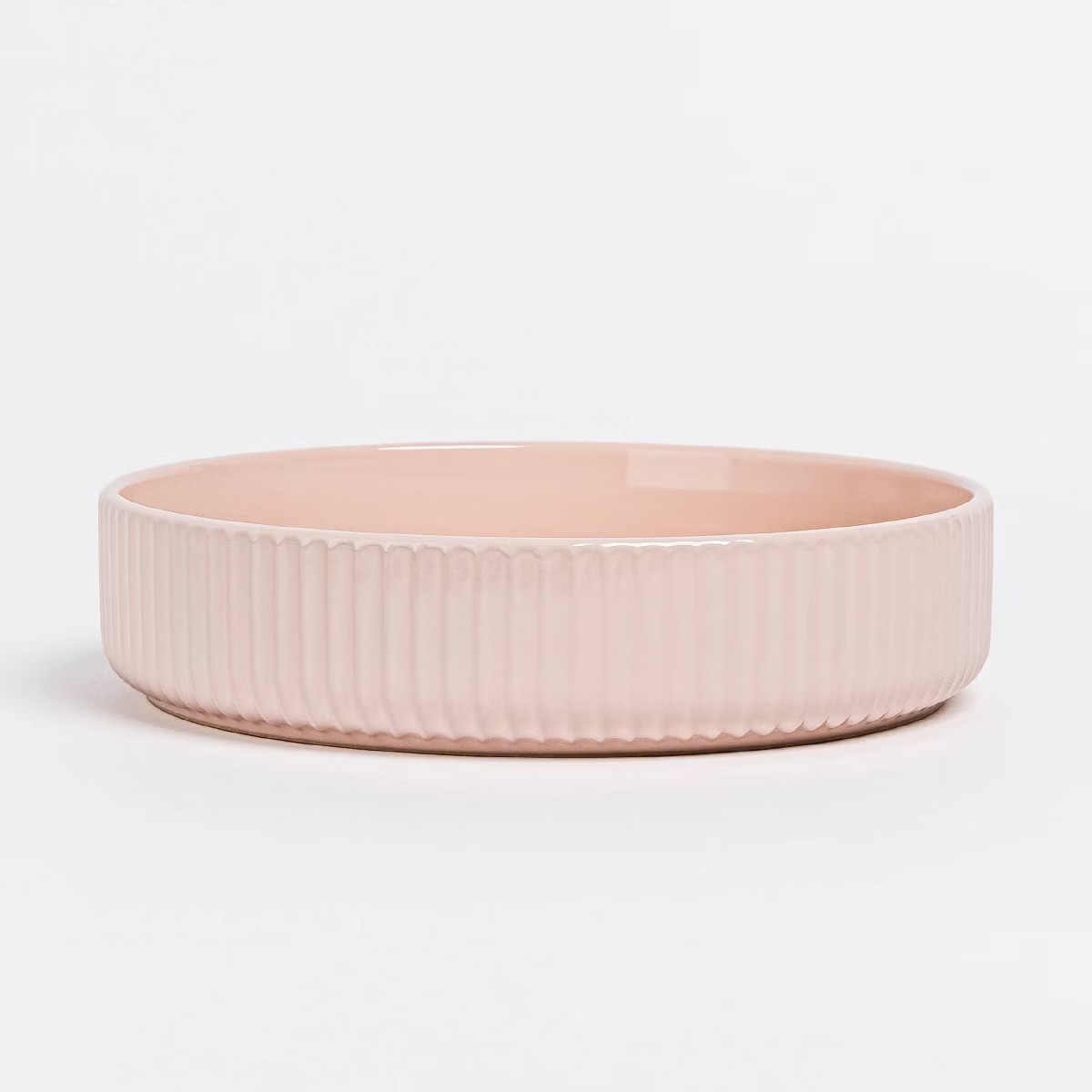 over&back 30 fl oz Stoneware Ribbed Dinner Bowl | Target