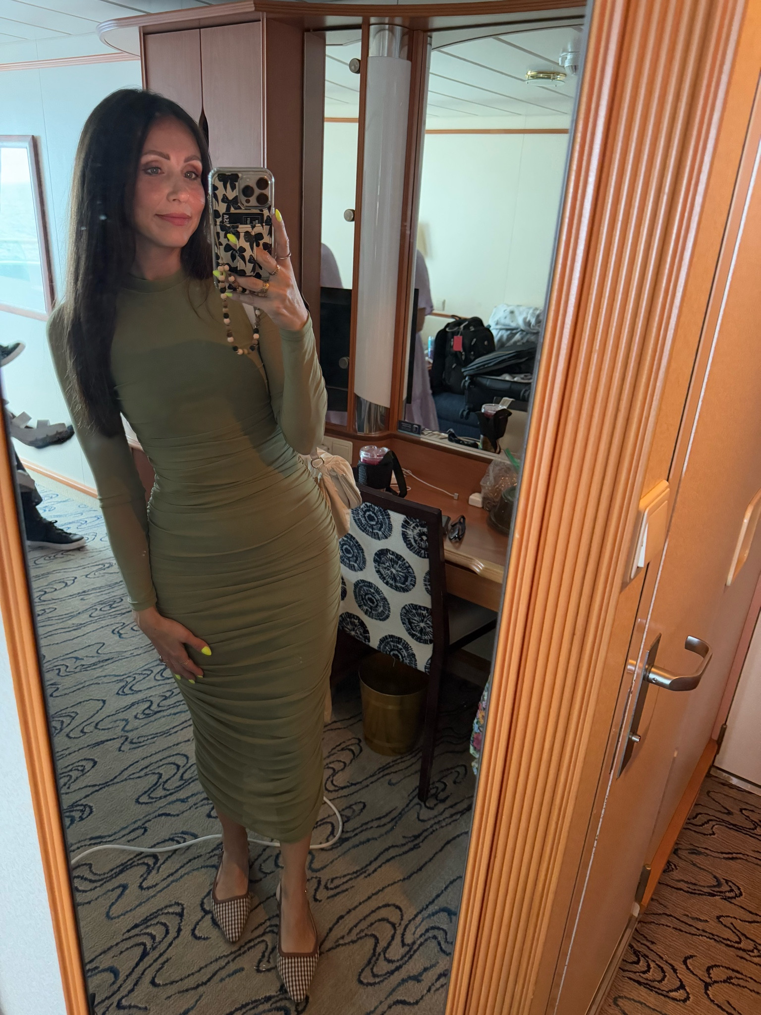 Went a little more casual for our “dress to impress” night on this cruise and I loved how comfy and flattering this dress was. Still had me feeling like a hundred bucks! I sized up in the dress and down half a size in the shoes

#LTKFindsUnder100 #LTKStyleTip #LTKShoeCrush
