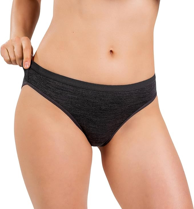 Women's Merino Wool Bikini By Woolly | RWS Certified | Soft, Breathable, Seattle Designed | Amazon (US)