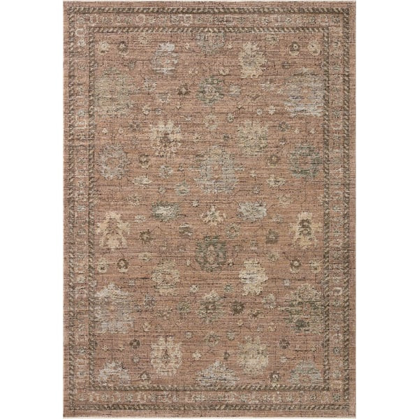 Priscilla PRL-08 Blush Area Rug | Rugs Direct