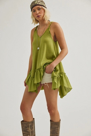 We The Free Reverie Ruffle Tank | Free People (Global - UK&FR Excluded)