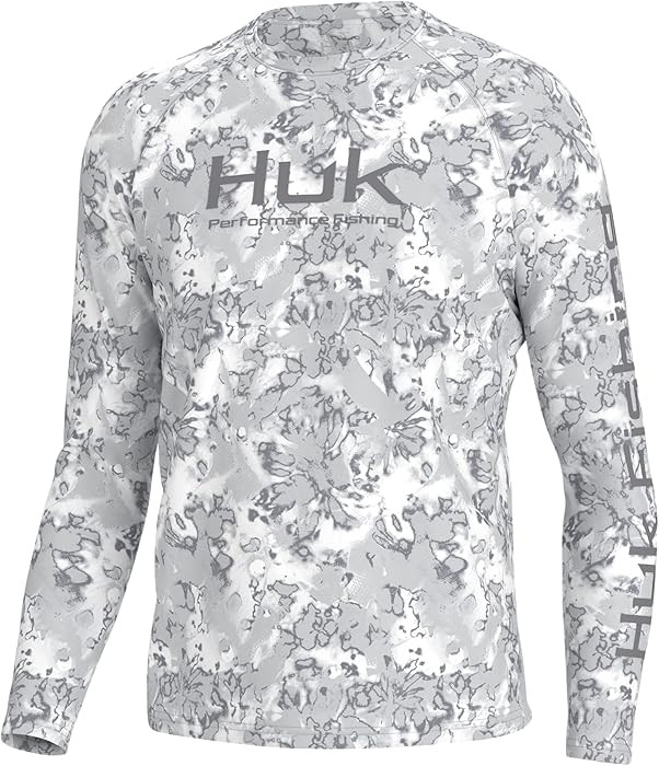 HUK Men's Pursuit Vented Long Sleeve Fishing Shirt (+30 UPF) | Amazon (US)