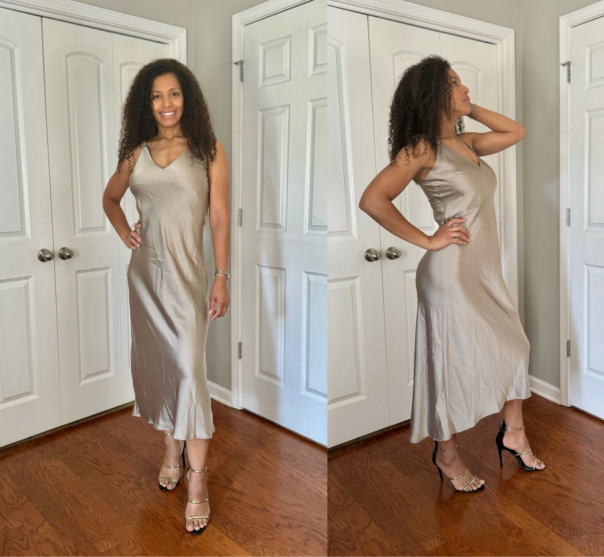 This beautiful dress is so elegant, you can wear it for so many occasions. Summer dress, wedding guest dress, Mother’s Day dress, date night dress, silk dress 

#LTKparties #LTKstyletip #LTKfindsunder50