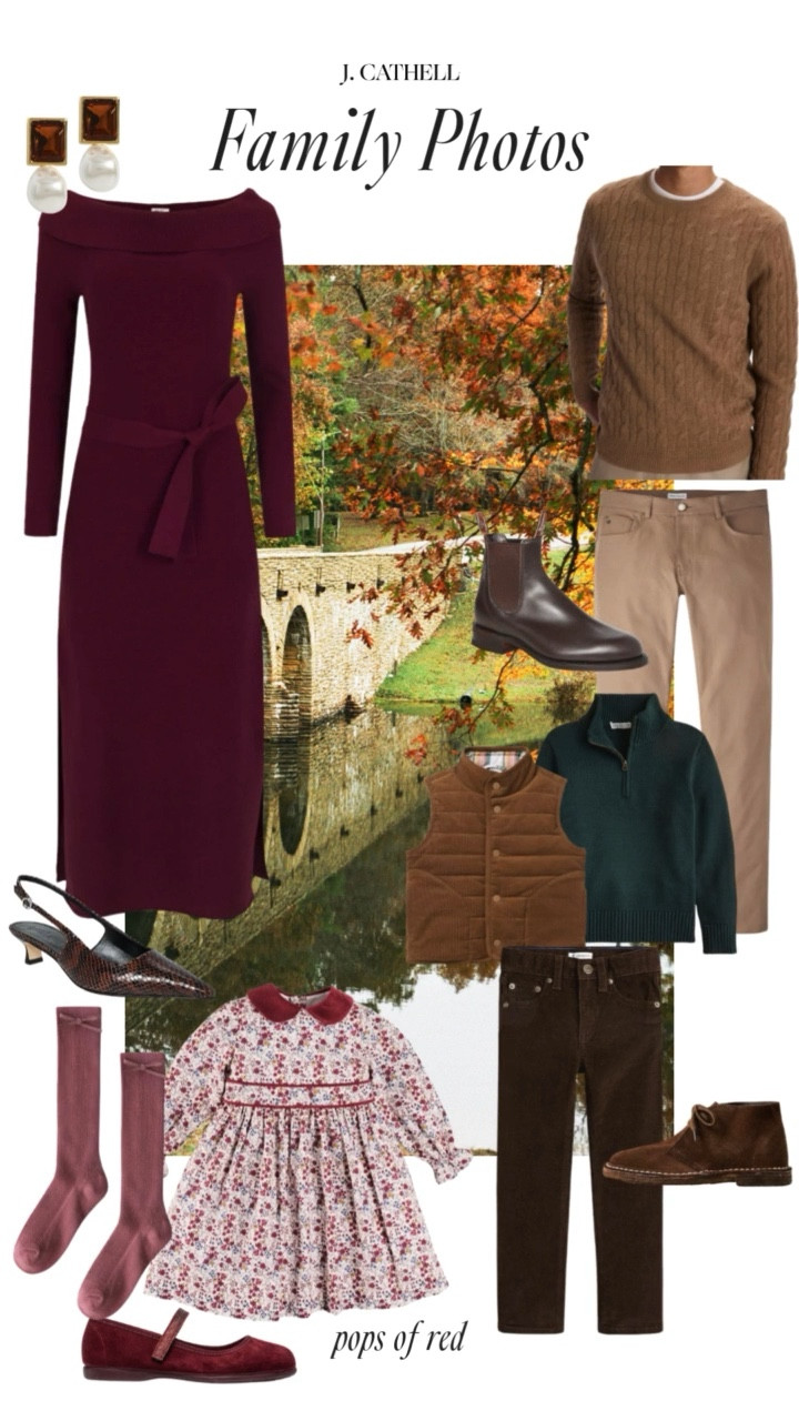 A fun fact you probably don’t know about me — I was a professional photographer in Atlanta for 15 years! 📸 Even though I focused on newborns, I was always helping families style their fall portraits.

Here’s the secret: the magic happens when you coordinate, not match. Start with mom’s outfit (she sets the tone), build the family around her colors, and mix textures + layers for depth. Think nubby knits, ribbed tights, suede shoes, and cozy plaids. 🍂

Avoid all-matching looks — they’re cute for a card, but mixing complementary tones creates timeless photos and beautiful gallery walls.

Save this for your fall family photo outfit inspo and shop coordinated looks for the whole crew at jcathell.com. ✨

#FallFamilyPhotos #FamilyPhotoOutfits #FallStyleGuide #FamilyPhotoInspo #FallFamilyPortraits #WhatToWear #CoordinatedStyle #FamilyPhotography #FallOutfits #JCathellStyle

Fall outfit, fall look, family photos 

#LTKMens #LTKOver40 #LTKFamily