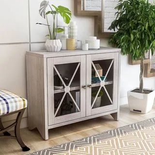 Furniture of America Lyle Transitional Accent Cabinet With 1-shelf | Bed Bath & Beyond