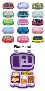 Amazon.com: Bentgo® Kids Prints Leak-Proof, 5-Compartment Bento-Style Kids Lunch Box - Ideal Por... | Amazon (US)