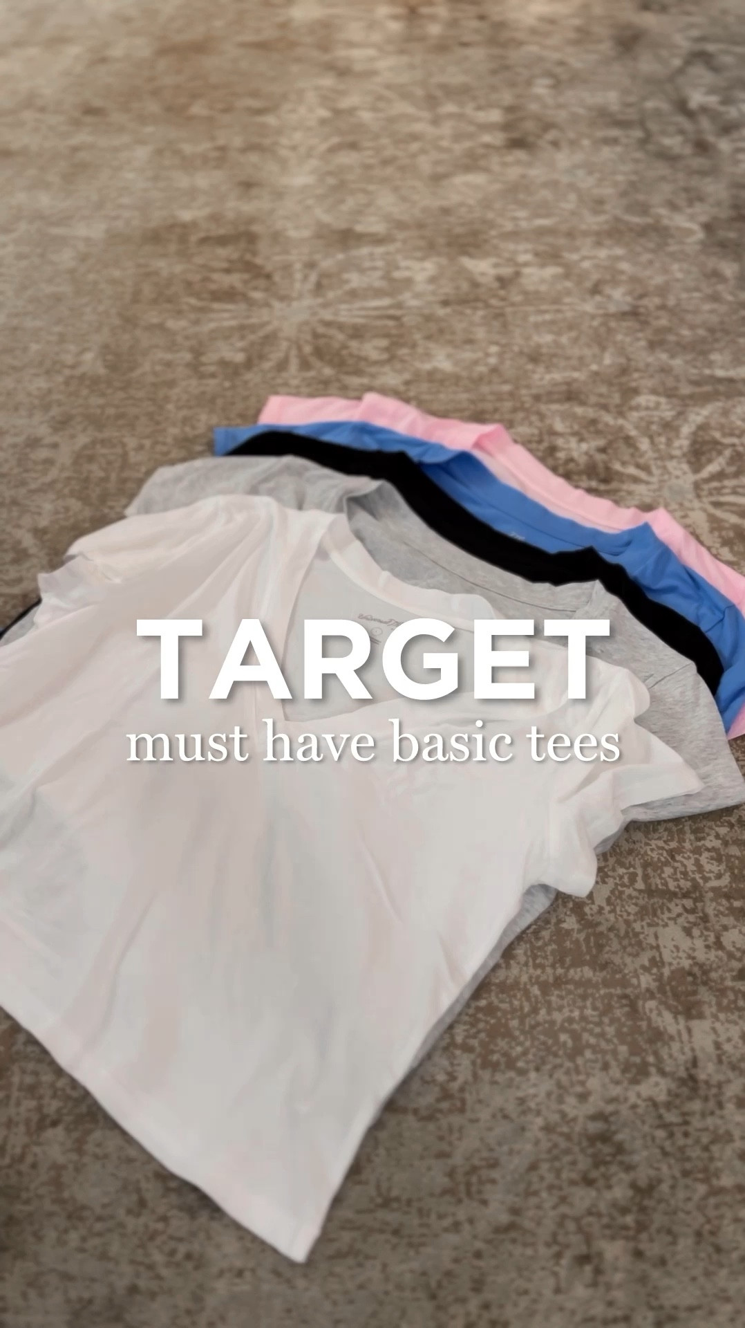 Target must have basic tees
Currently on sale 20% off for $8
These are available in V-neck and crewneck they’re only $10.  They are 100% cotton. I sized up to a large for more room in case they shrink.

I love the length of these because they are perfect to wear with high-rise pants, shorts and jeans . there are endless ways to style these and they come in a ton of colors.

This oversized denim button-down is also from target and 20% off 

Olive Green high-rise wide leg jeans are target and 20% off 

Red ballet flats are target and 20% off 

The sale ends today!

#LTKFindsUnder50 #LTKSaleAlert #LTKStyleTip