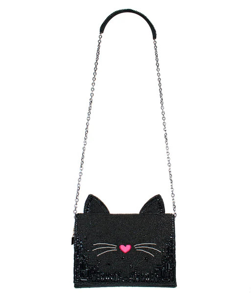 Mary Frances Kitty Couture Crossbody Handbag | UniqueVintage