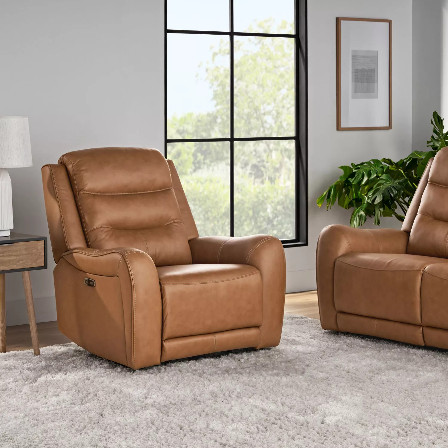 Member's Mark Cooper Power Reclining Leather Chair | Sam's Club