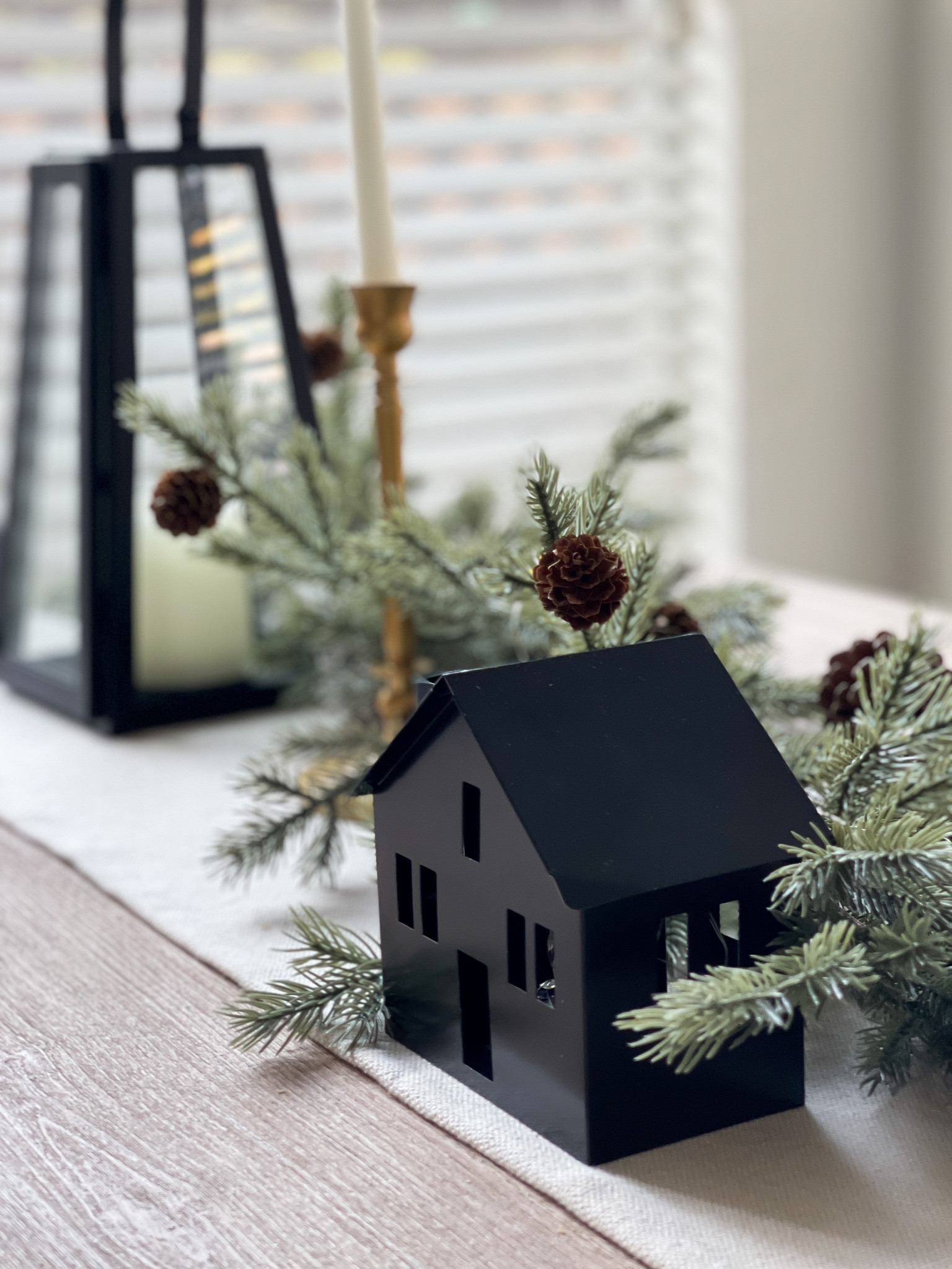 This years tablescape 

(Table decor, Christmas decorations, centerpiece, Christmas decor, holiday decor, mantle, candle sticks, frameless candles, lanterns, neutral decor, dining table, pottery barn, home design, new home, table runner, target, black and white, neutrals, seasonal, holiday style, Amazon finds, target finds, holiday party) 

#LTKunder100 #LTKSeasonal #LTKhome