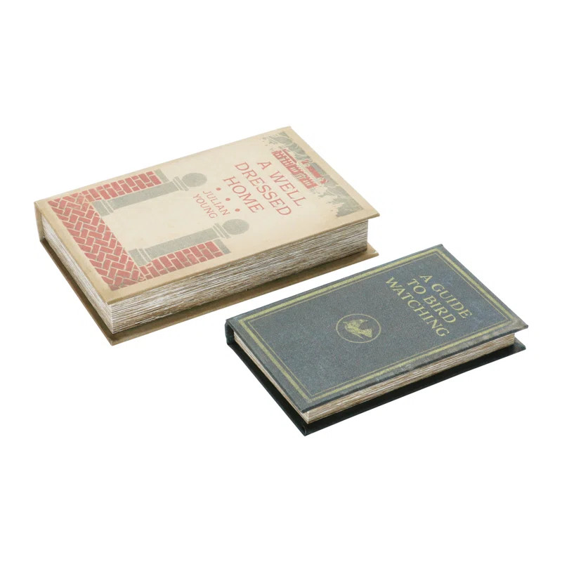 Frosty Decorative Book (Set of 2) | Wayfair North America