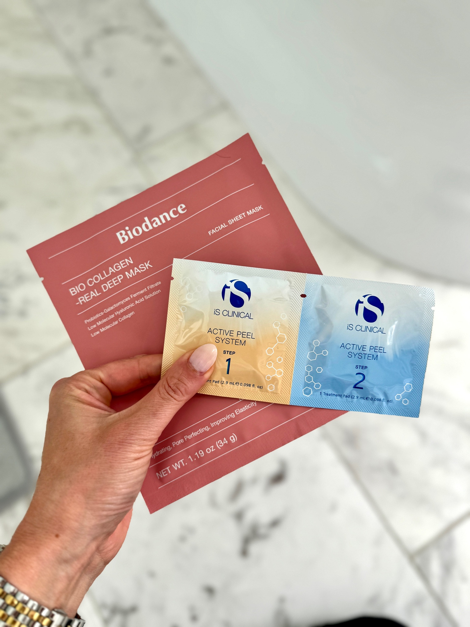 
I use this ICS clinical peel system twice a week and sleep in these hydrating collagen masks twice a week

#LTKBeauty #LTKFindsUnder100 #LTKStyleTip