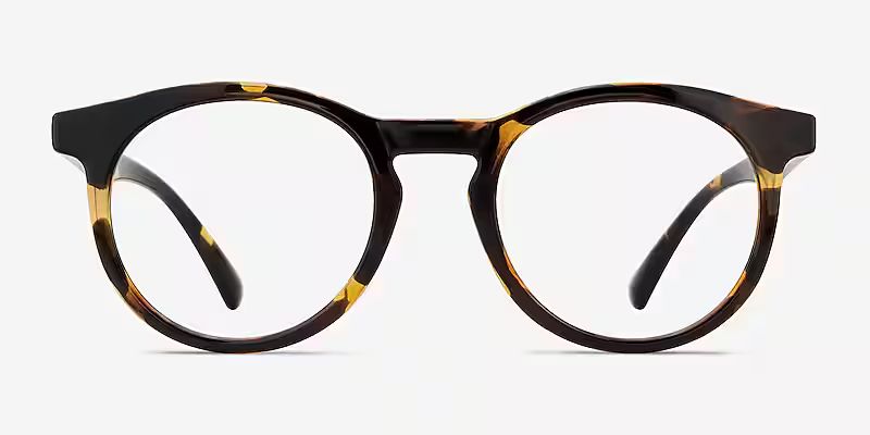 Thrill Round Tortoise Full Rim Eyeglasses | Eyebuydirect | EyeBuyDirect.com