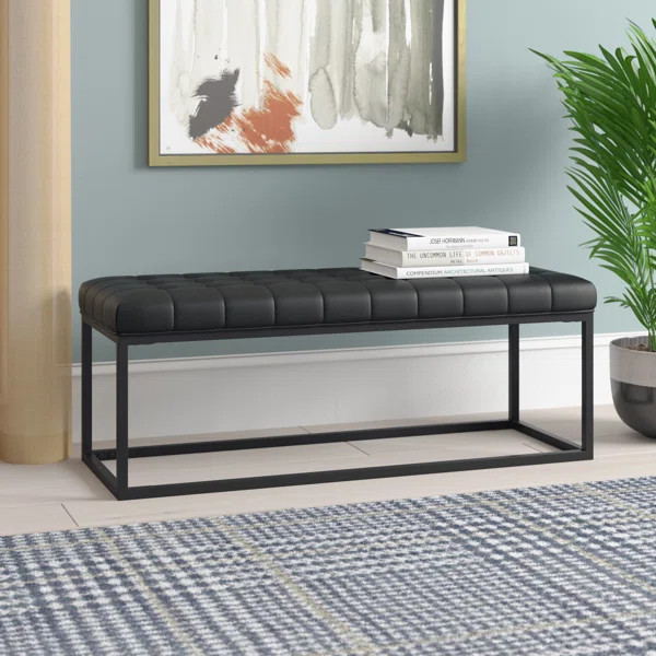 Feld Faux Leather Bench | Wayfair North America