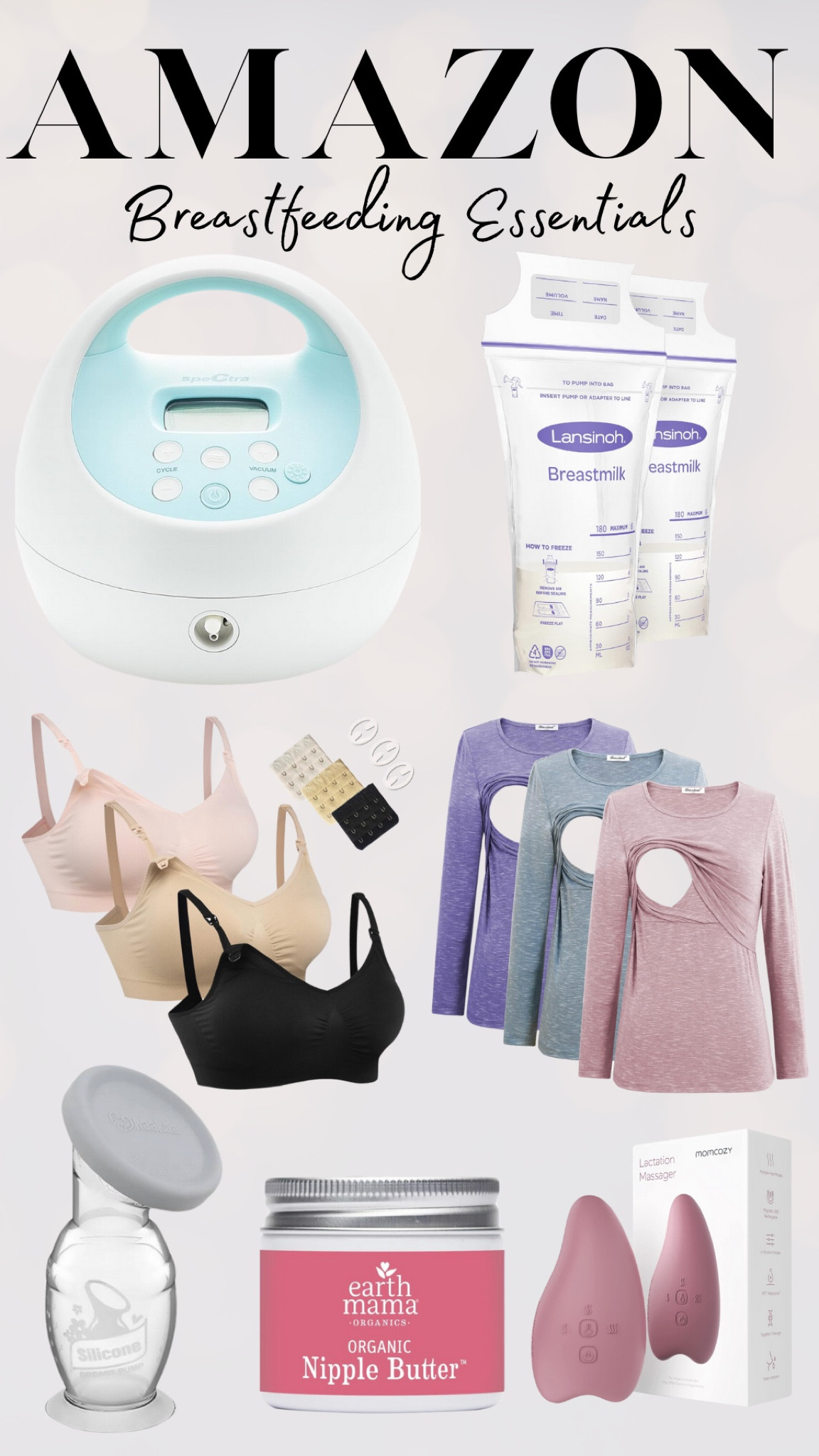 Breastfeeding essentials! #breastfeeding #baby #breastmilk #motherhood #breastfeedingmom #pregnancy #momlife #newborn #postpartum #normalizebreastfeeding #maternity #lactation #menyusui #breastfeedingmama #pregnant #breastfeedingjourney #breastpump #breastfeedingsupport #asi #nursing #babyshop #newmom #mom #breastfedbaby #love #parenting #milkbooster #bajumenyusui #liquidgold #birth

#LTKbaby #LTKkids #LTKbump