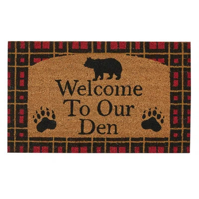 Welcome To Our Den Doormat | Wayfair North America