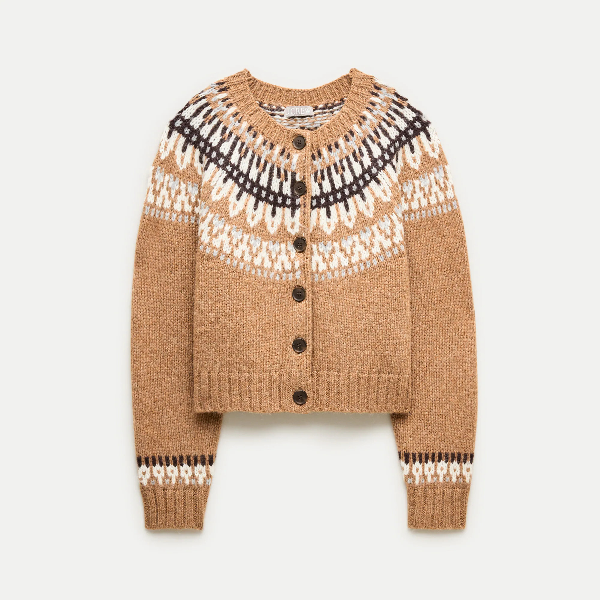 Fair Isle cardigan in wool blend | J. Crew US