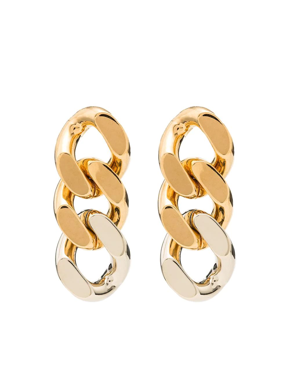 triple-link drop earrings | Farfetch Global