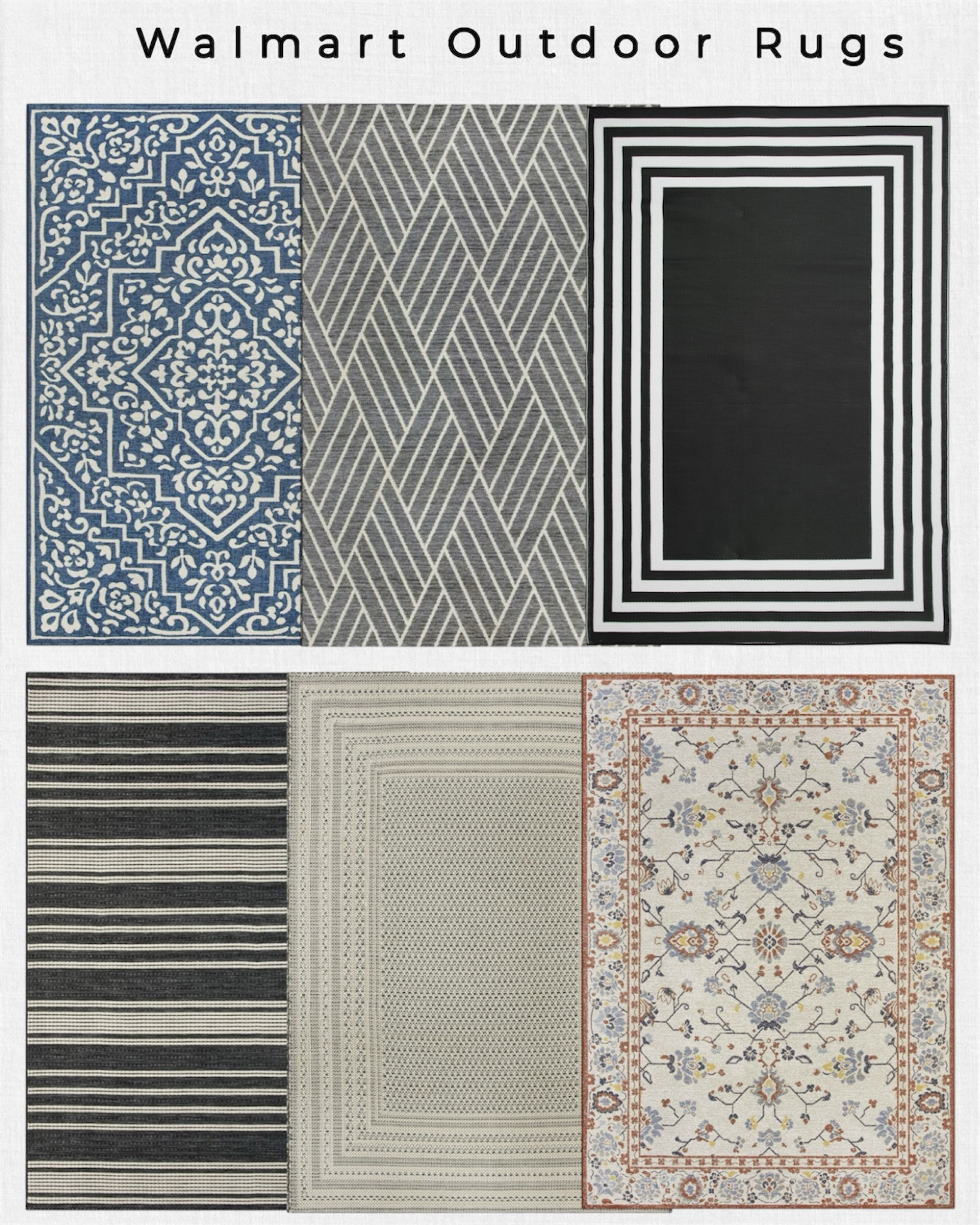 7x10 outdoor rugs from Walmart, all under $100. 




Walmart outdoor rugs, outdoor rug, Walmart outdoor accessories, Walmart outdoor rugs, 7x10 under $100
Walmart outdoor rug, patio rug, patio rugs, deck rug, Weather Resistant rug, 
Better Homes & Gardens rugs 

#LTKFindsUnder100 #LTKHome #LTKSeasonal #LTKFindsUnder100 #LTKFamily #LTKFindsUnder50