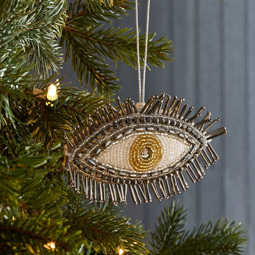 Beaded Evil Eye Ornament | West Elm (US)