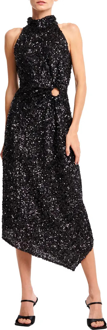 Signy Sequin Asymmetric Gown | Nordstrom