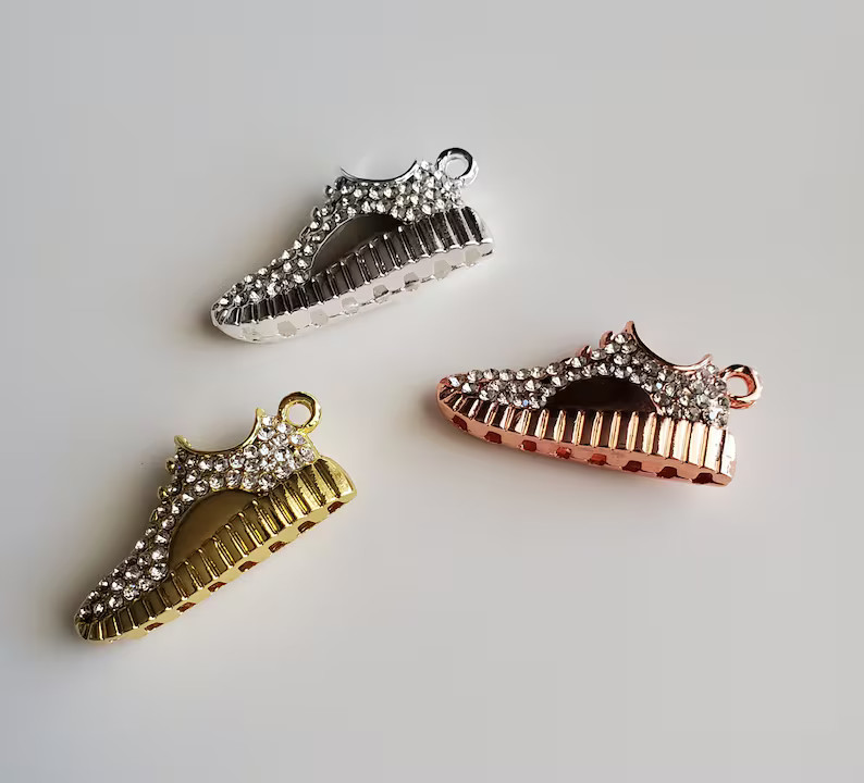 Bling Sneaker Charms - Etsy | Etsy (US)