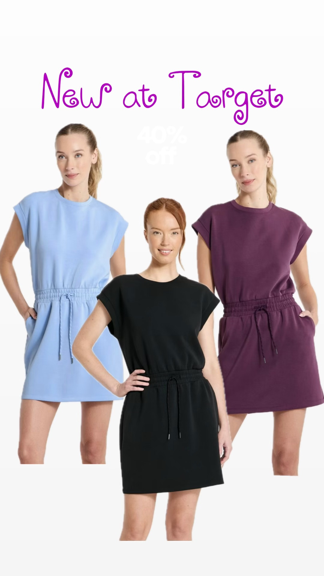 These activewear dresses are brand new at Target and are currently 40% off!

#LTKootd #LTKActive #LTKSaleAlert