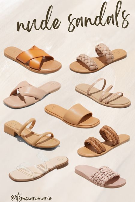 20% off sandals at target this weekend! 
Nude sandals shoes spring summer comfy affordable cute neutral brown braided strappy target 

#LTKSale #LTKshoecrush #LTKsalealert