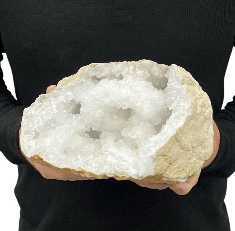 Huge Natural Broken Moroccan Geode White Clear Quartz Crystals 9.5 13.70 Lbs - Etsy | Etsy (US)