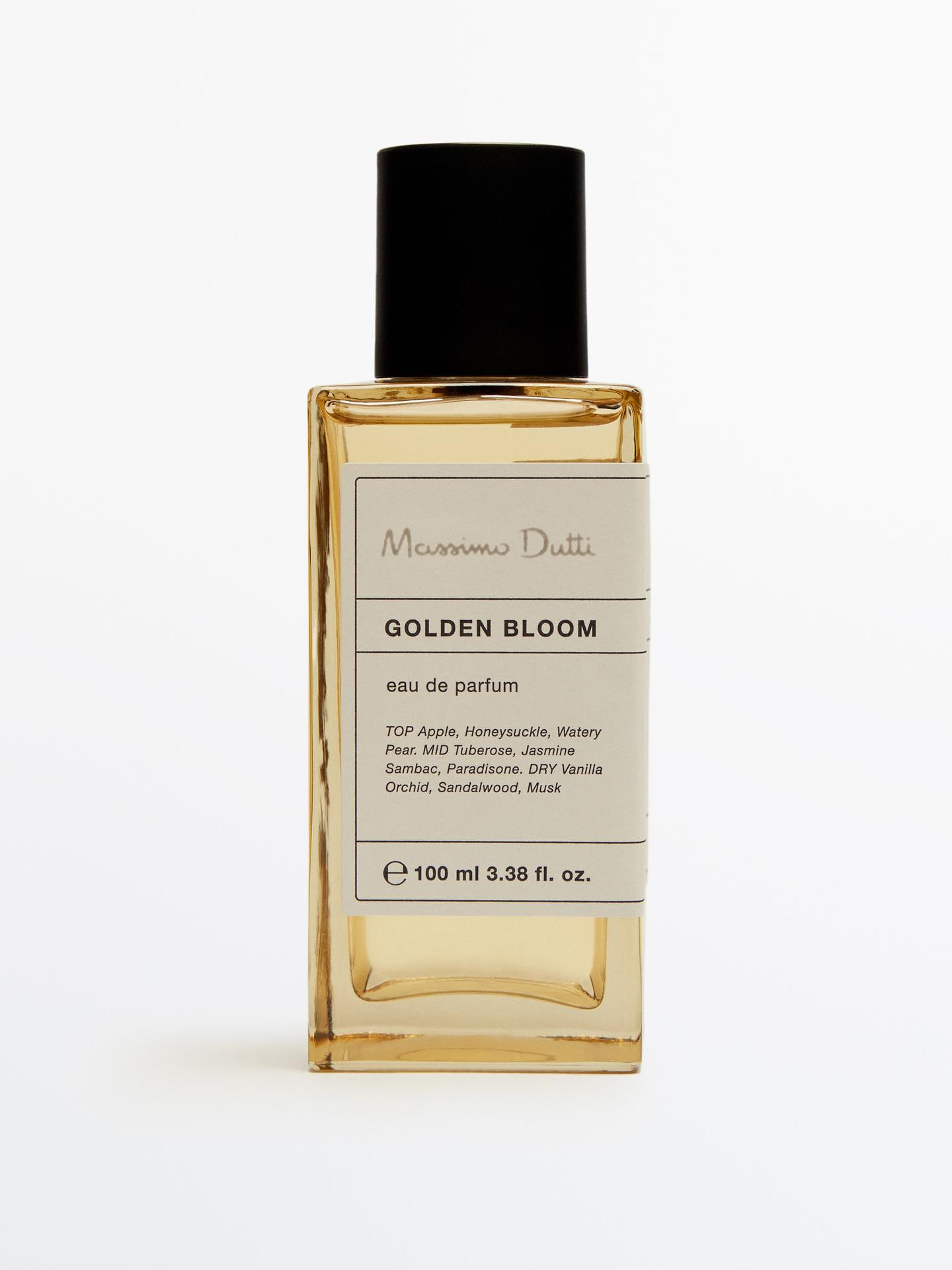 (100ml) Golden bloom Eau de Parfum | Massimo Dutti UK