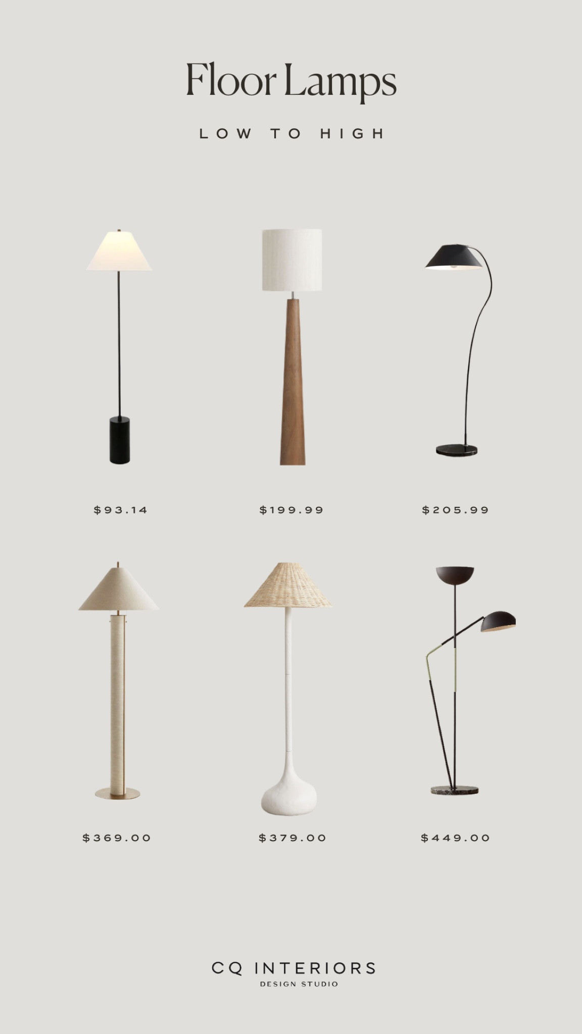 Organic modern floor lamps from low to high #homedecor #floorlamps #organicmodern

#LTKunder50 #LTKFind #LTKhome
