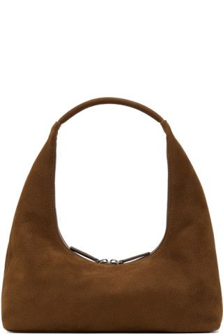 Marge Sherwood - Brown Medium Zip Shoulder Bag | SSENSE