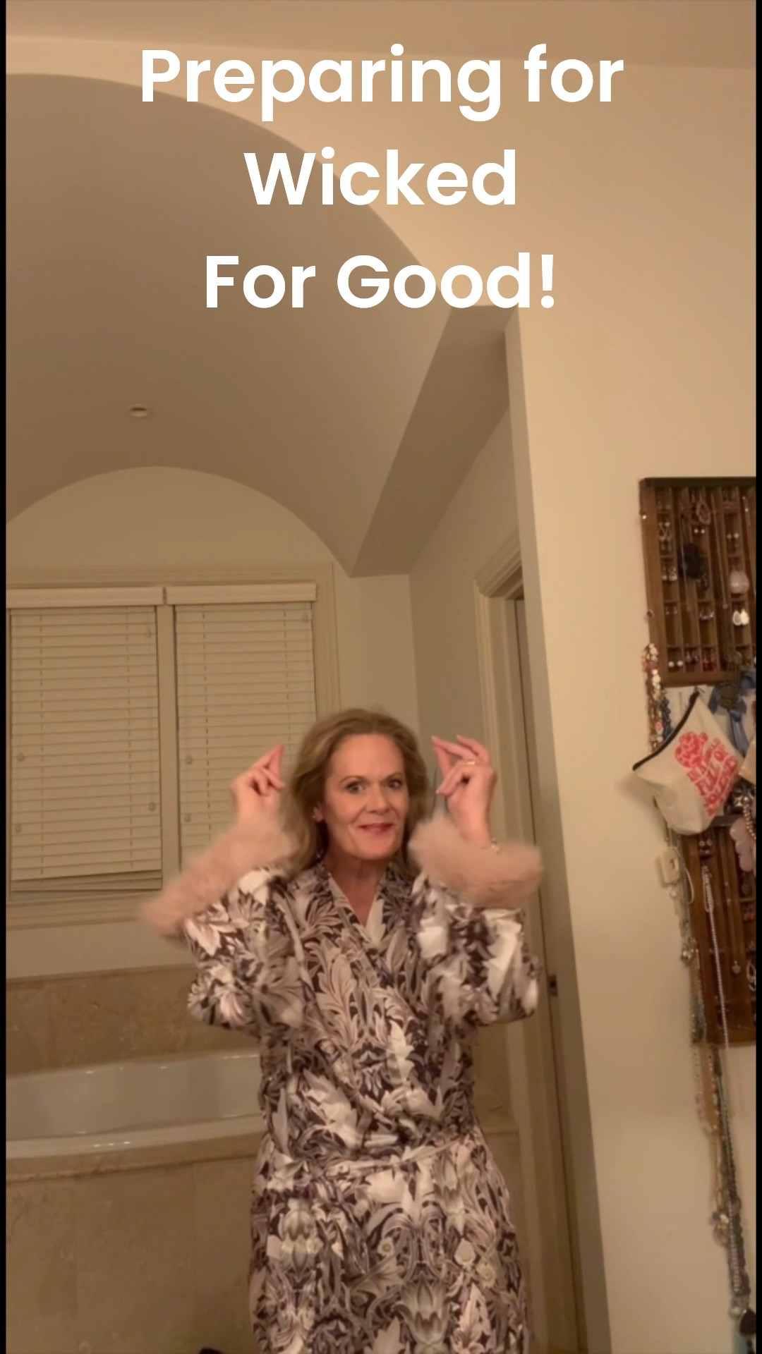 Who else gets excited for a great themed movie?
I love how people are dressing the part for special showings.
I got this Wicked themed robe and the Wicked Sweater just for the occasion.


#LTKdayinmylife #LTKMidsize #LTKgrwm