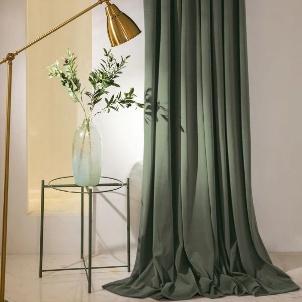 Haley Solid Velvet Curtains | Curtarra