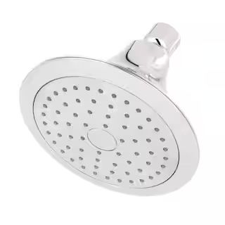 KOHLER Forte Katalyst 1-Spray Pattern 5.5 in. Single Wall Mount Fixed Rain Shower Head in Polishe... | The Home Depot