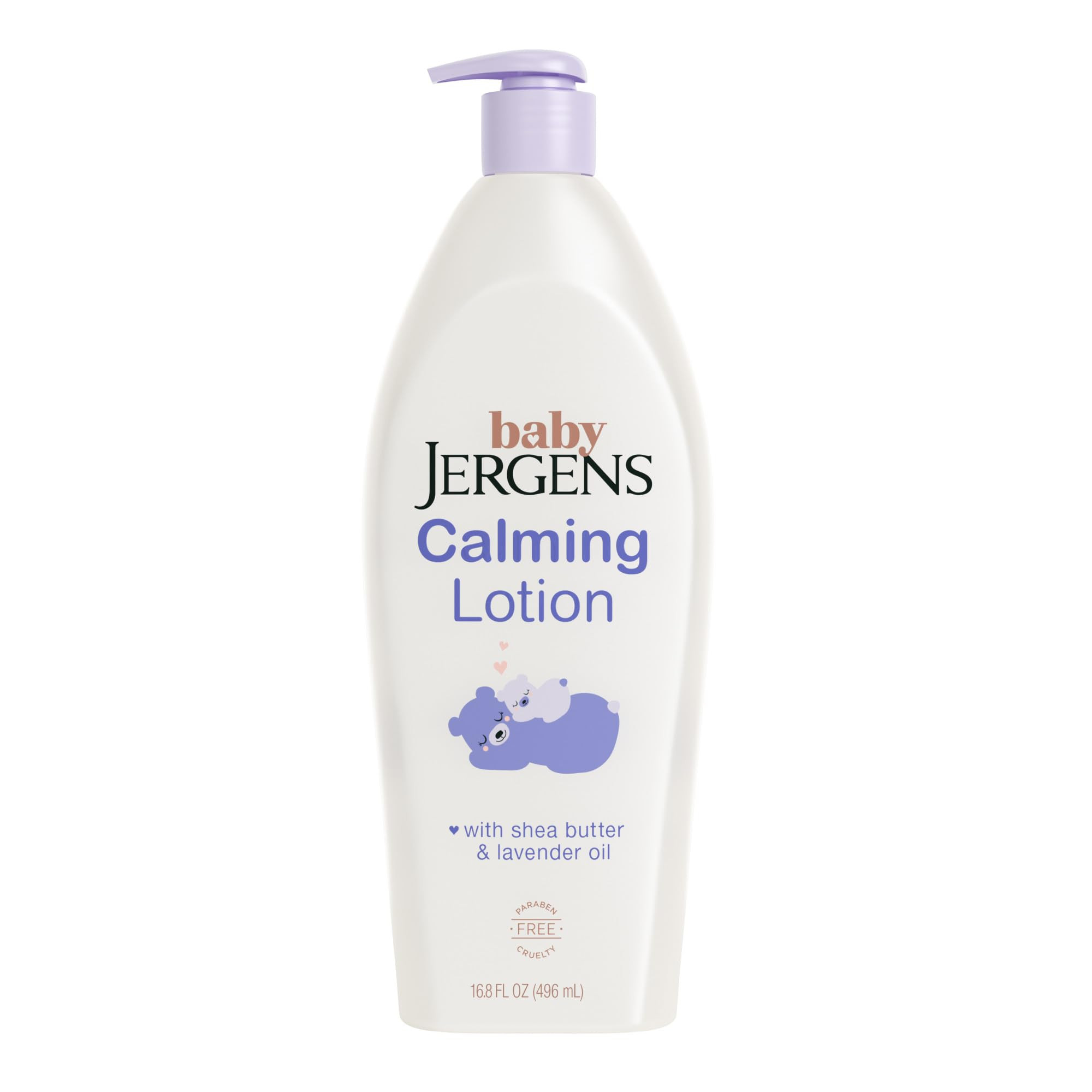 Jergens Baby Calming Lotion, Baby Calming Lotion, Lavender Baby Lotion, Baby Moisturizer with She... | Amazon (US)