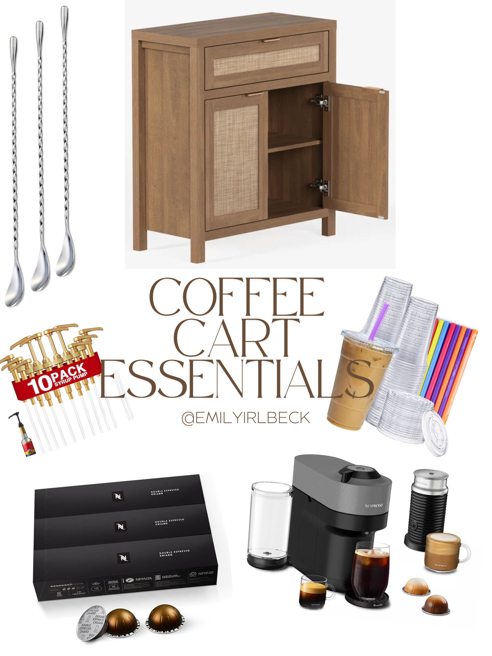 some of my coffee cart essentials!  

 #LTKFindsUnder50 #LTKFindsUnder100