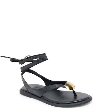 Dolce Vita Judy Leather Ankle Wrap Sandals | Dillard's | Dillard's