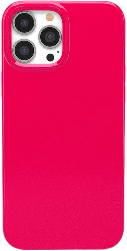 Think Pink | Solid Neon Pink Case | CASELY