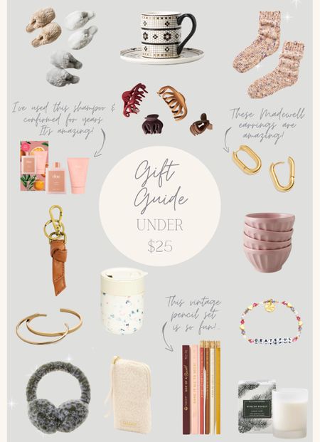 Gift Guide | Under $25 Vol. II

#LTKSeasonal #LTKGiftGuide #LTKunder50
