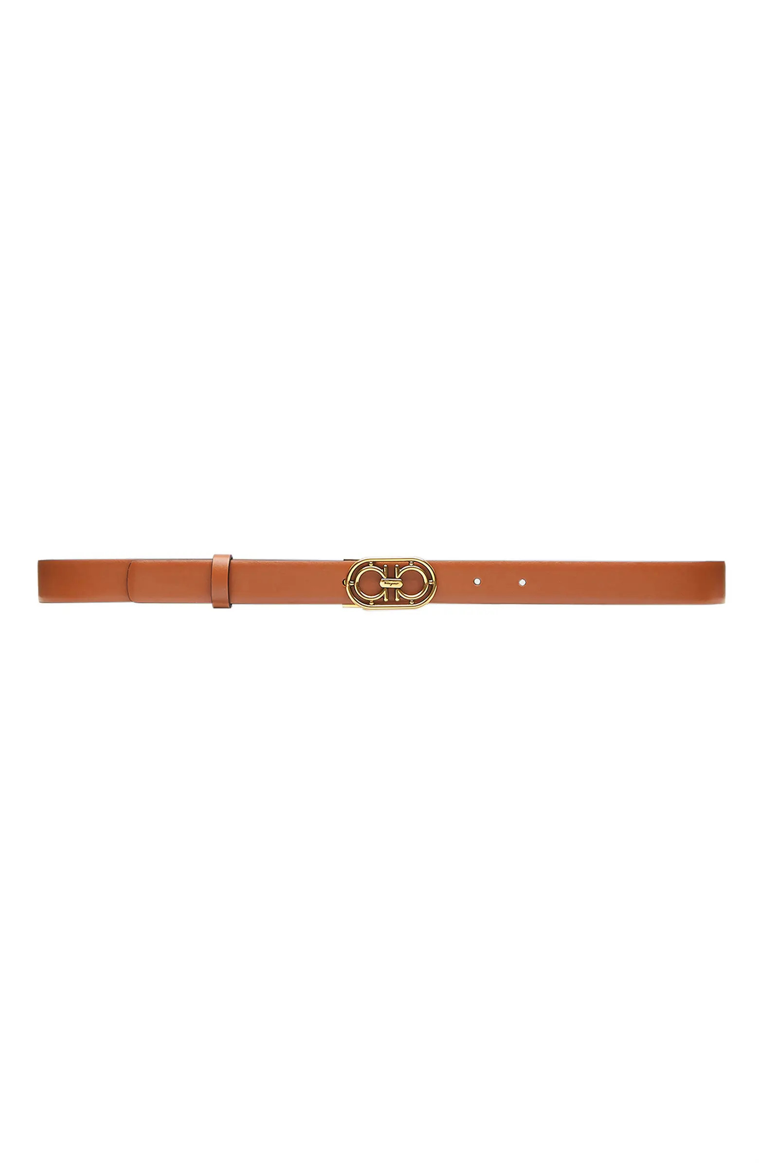 Double Gancio Reversible Leather Belt | Nordstrom