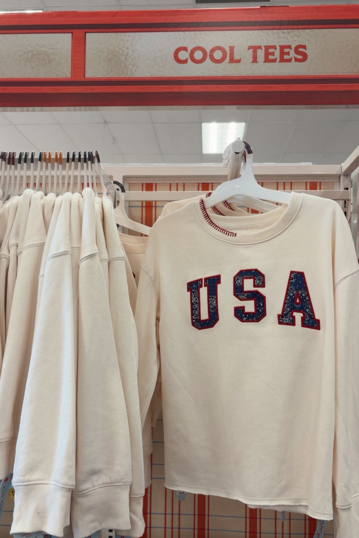 these 4th of july crew necks come in an adult and baby version!! perfect for watching the fireworks in this 4th of july season!! the stitching on the collar of the sweatshirt add the perfect touch of detail, i am obsessed! the USA color and pattern is the cutest and everyone needs one!

#LTKTarget #targetfinds #outfitinspo #4thofjulyoutfit #summerstyle #ootd

#LTKootd #LTKdayinmylife #LTKSeasonal