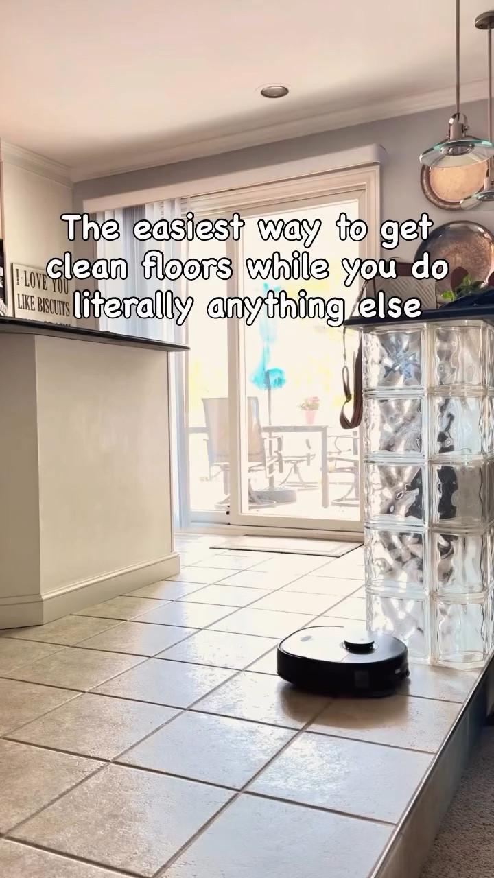 The Eufy robot that cleans while I do something better.

Because honestly, I’d rather be working out, getting ready, making lunch, or doing literally anything else than chasing crumbs and dust around the house. 

This is one of those “make the house run without me” things that actually feels worth it. 

I start it, go do what I need to do, and the floors are getting vacuumed and mopped in the background. 

Clean floors without stopping my life for it? Yes please. 🙌

@eufyofficial 

Working mom life, relatable mom, home systems, routines, mom hacks, autopilot home, mom systems, robot vacuum, robot mop, toddler mom, work life balance